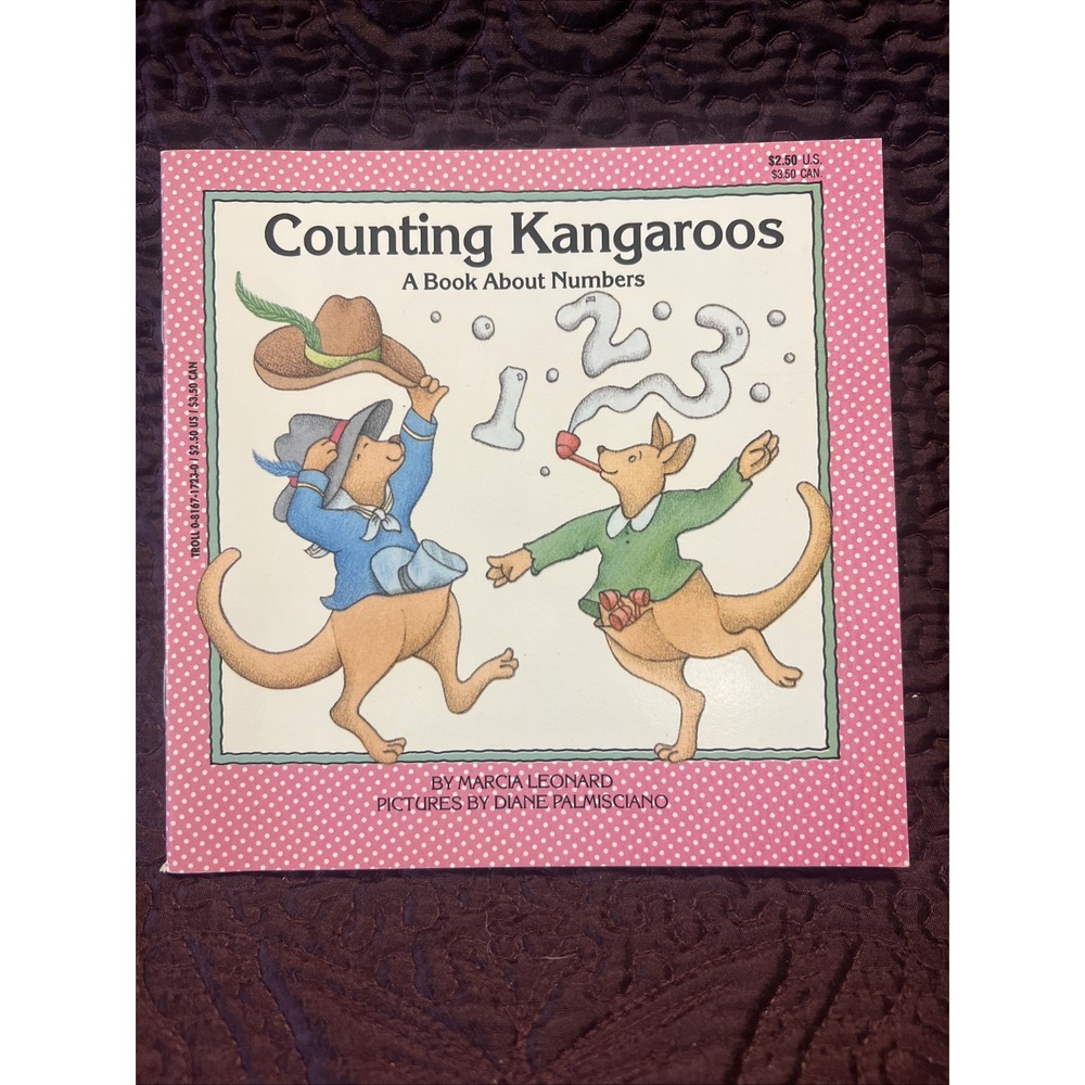Counting Kangaroos :‎ A Book About Numbers Marcia Leonar 1990 Paper Back New